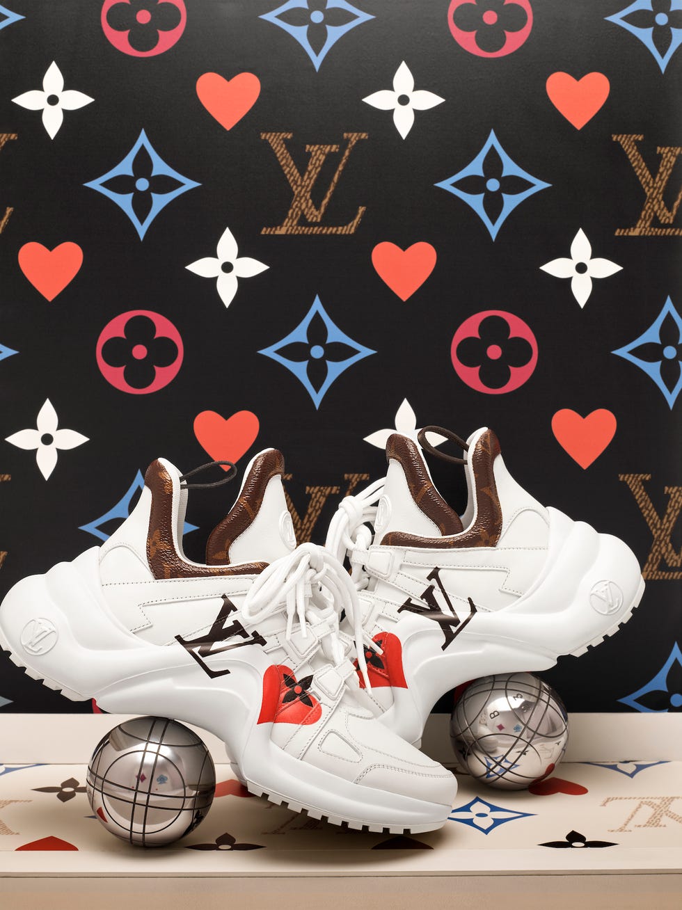 Zapatillas Para Mujer Louis Vuitton Game On LV Archlight, Blanco