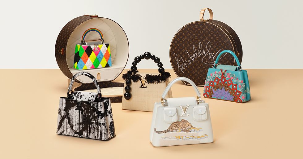 Louis Vuitton: Louis Vuitton Presents Its New Artycapucines Collection -  Luxferity