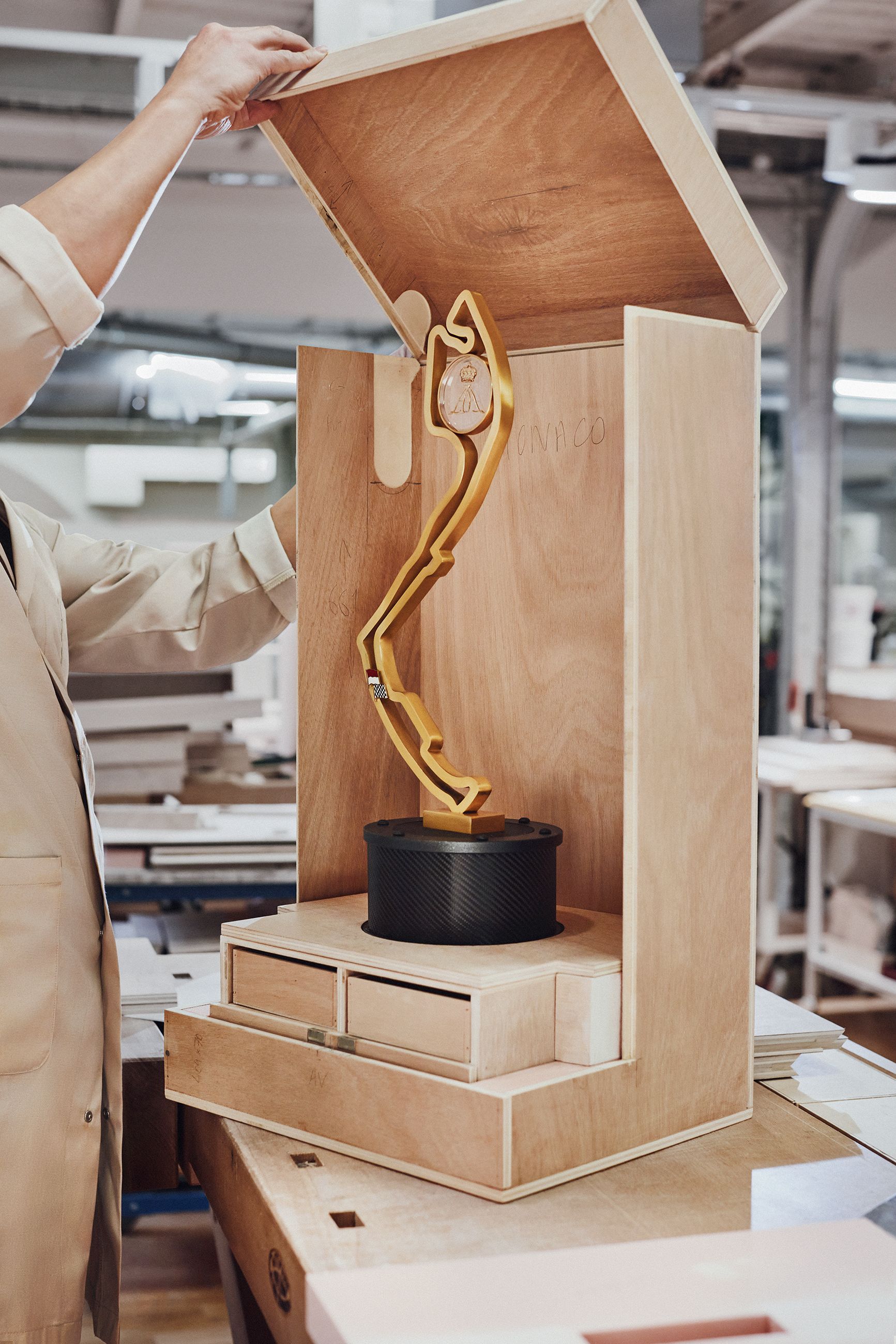 Louis Vuitton Designs the Formula 1 Monaco Trophy Case