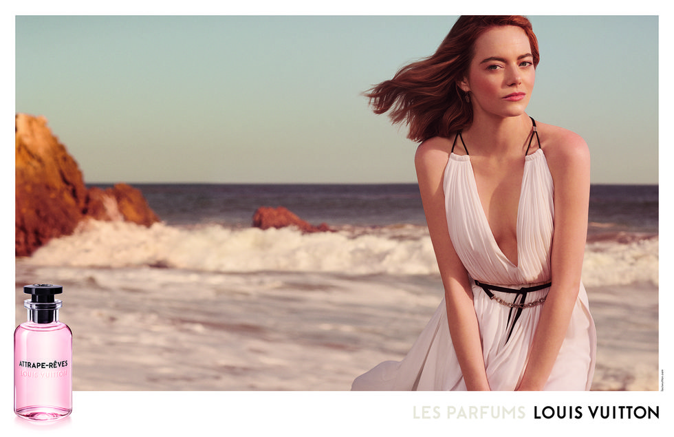 Emma Stone in Louis Vuitton's first perfume campaign – You and I