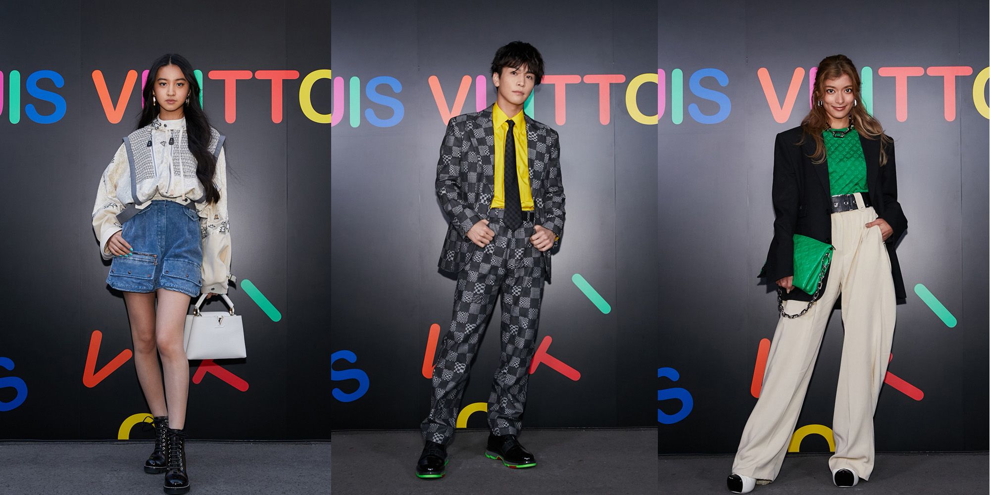 ✨岩田剛典着用 ルイヴィトン モノグラムパンツ おそく