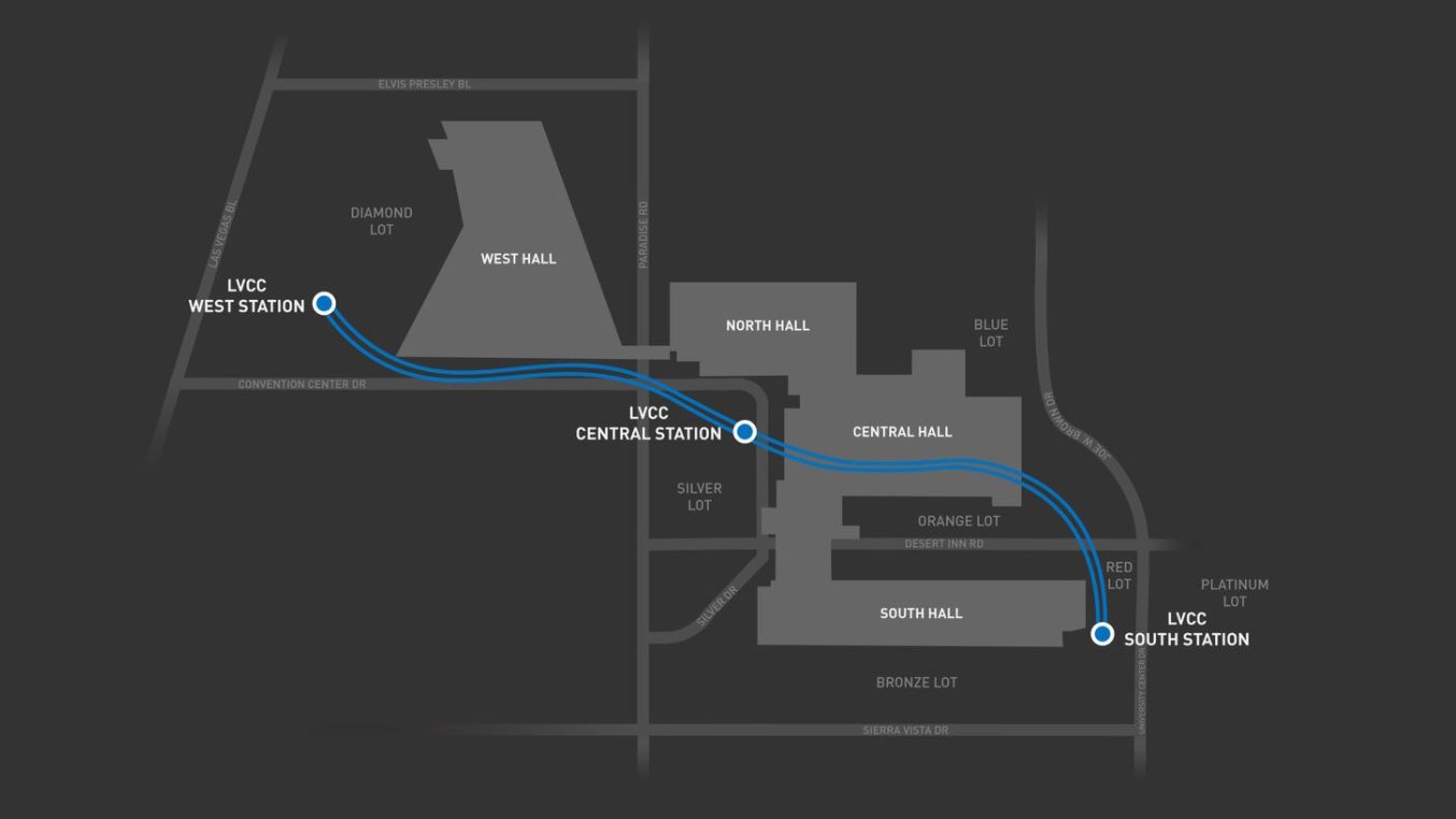 The Boring Company's LVCC Loop ramps to 70 cars as CES 2022 kicks off