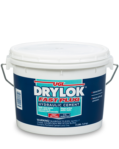 drylock fast plug hydraulic cement
