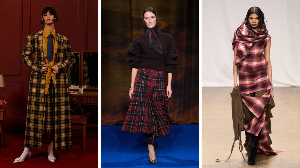 collage of models wearing different patterns