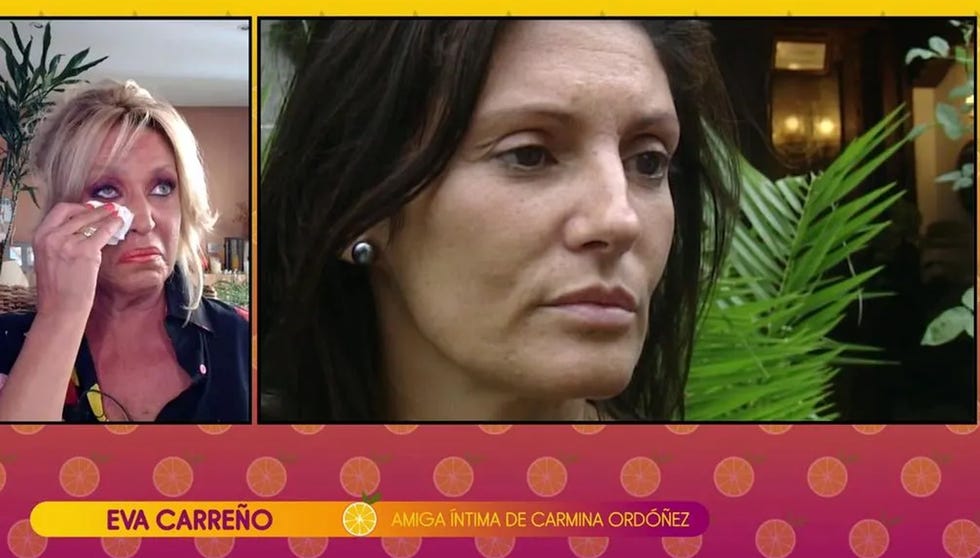 lydia lozano rompe a llorar al recordar a carmina ordoñez