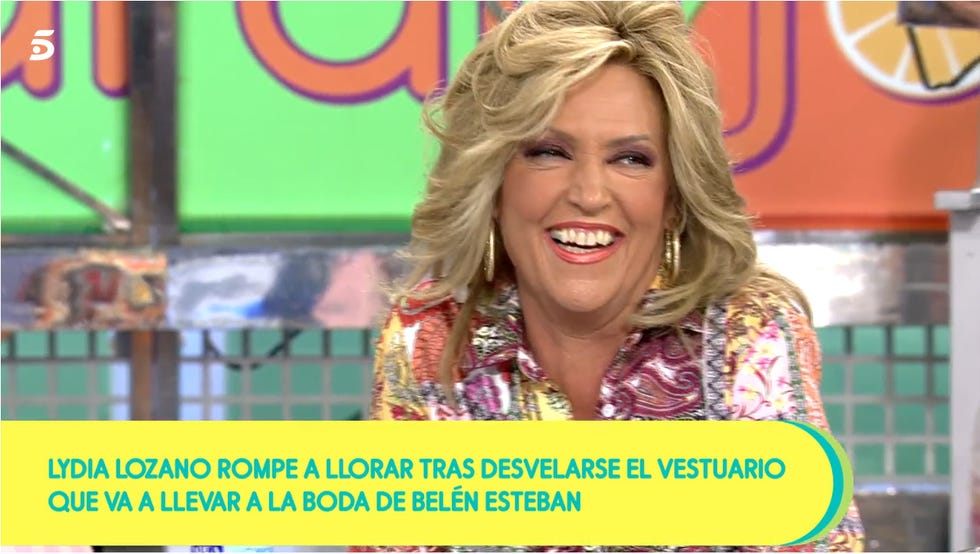 Lydia Lozano, Lydia Lozano Sálvame, Boda Belén Esteban