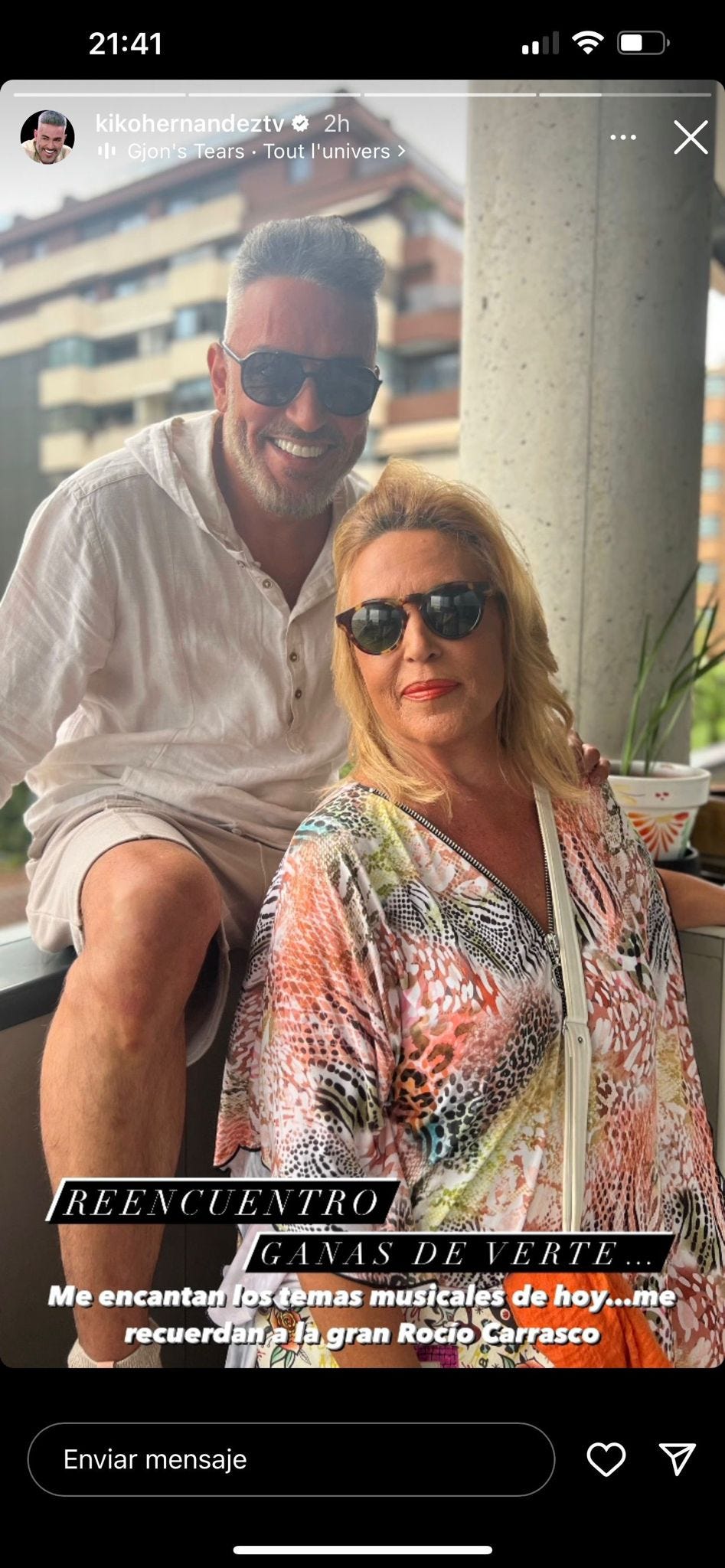 kiko hernández y lydia lozano