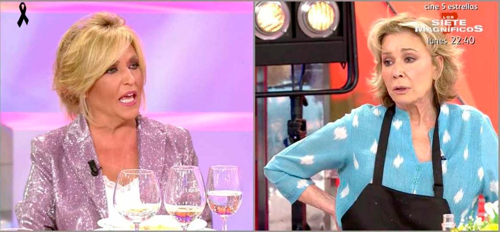 lydia lozano y mila ximénez se enfrentan en 'la última cena'