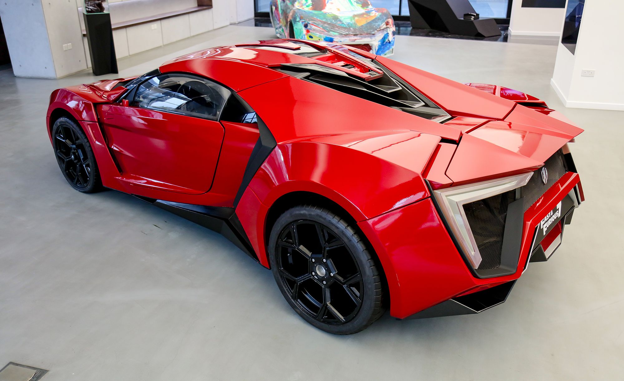 Modellino auto film movie scala 1:18 LYKAN HYPERSPORT FAST FURIOUS 7 DOM