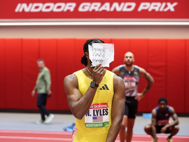 new balance indoor grand prix track  field meet february 2, 2025 boston,ma usa