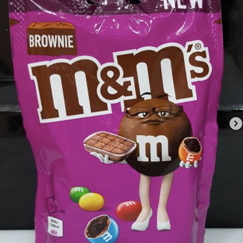 m&m brownies discontinued