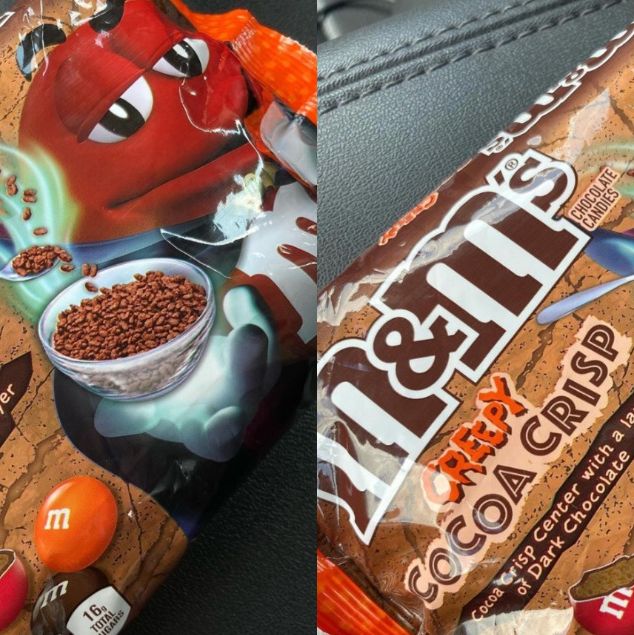 M&M's new Creepy Cocoa Crisp sounds like something you'd eat for