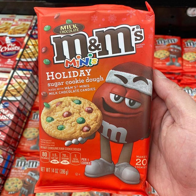 Sugar Cookie M&M's Are Here for the Holidays