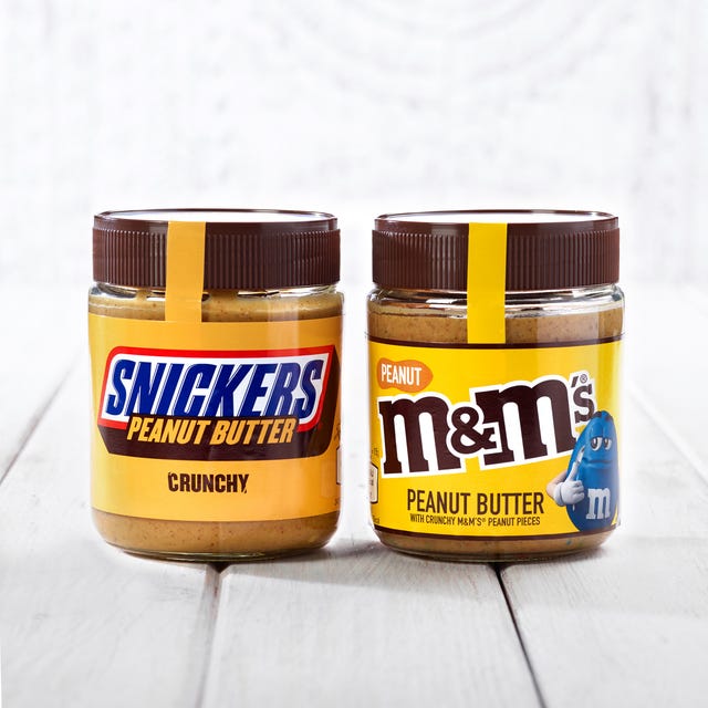 snickers and mms peanut butter