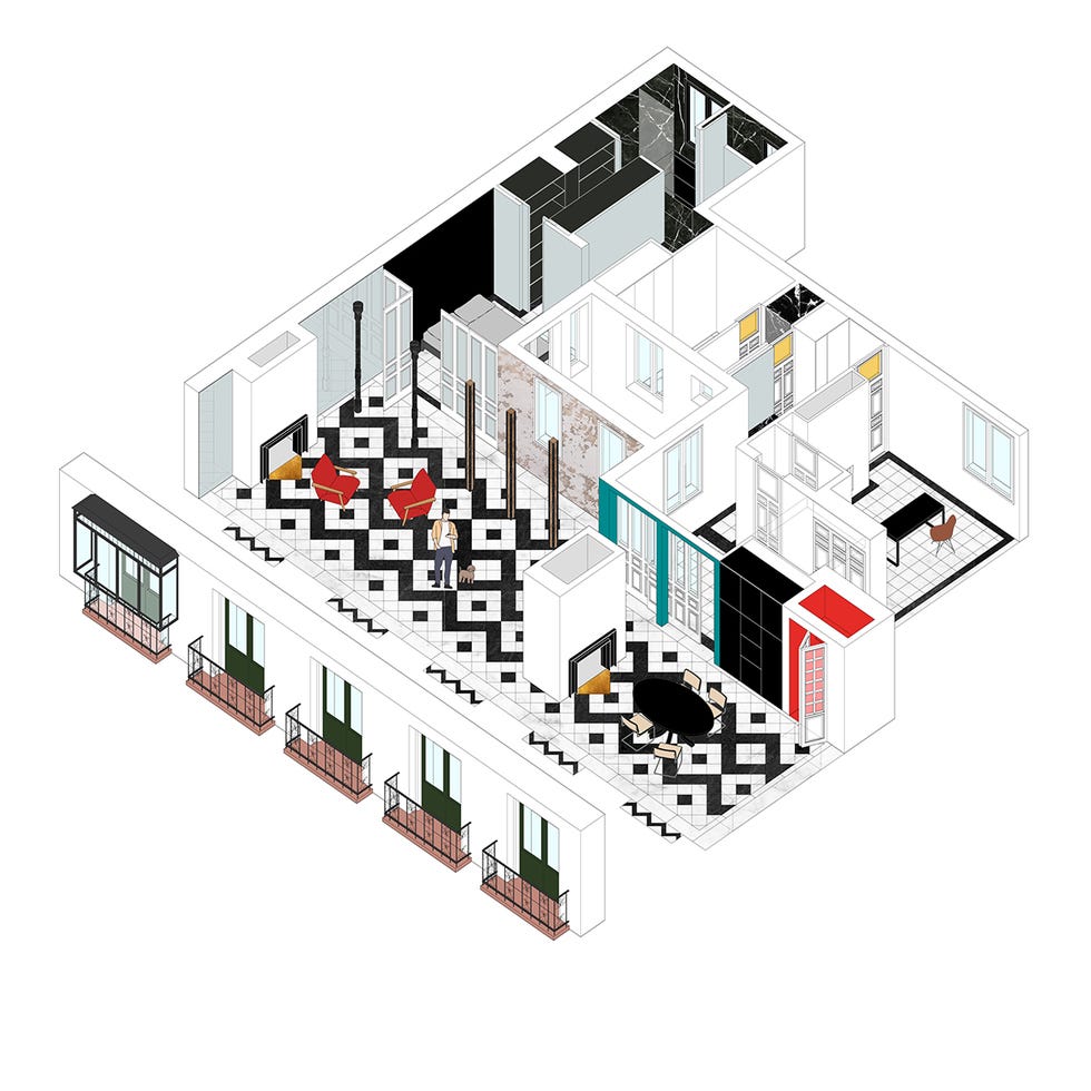 reforma integral casa señorial madrid de los austrias