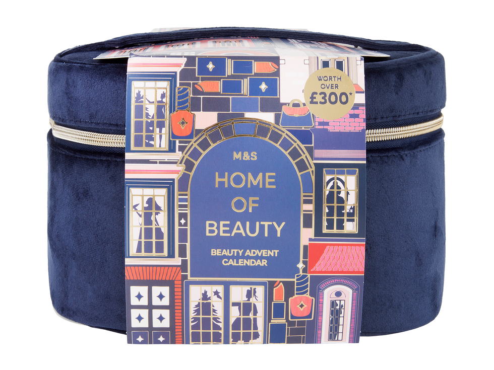 The M&S 2024 beauty advent calendar contains £300 worth of treats