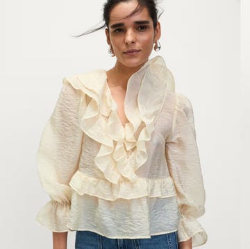 v neck frilled blouse £35 marks and spencer v neck frilled blouse £35 marks and spencer