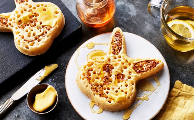 ms easter bunny crumpets