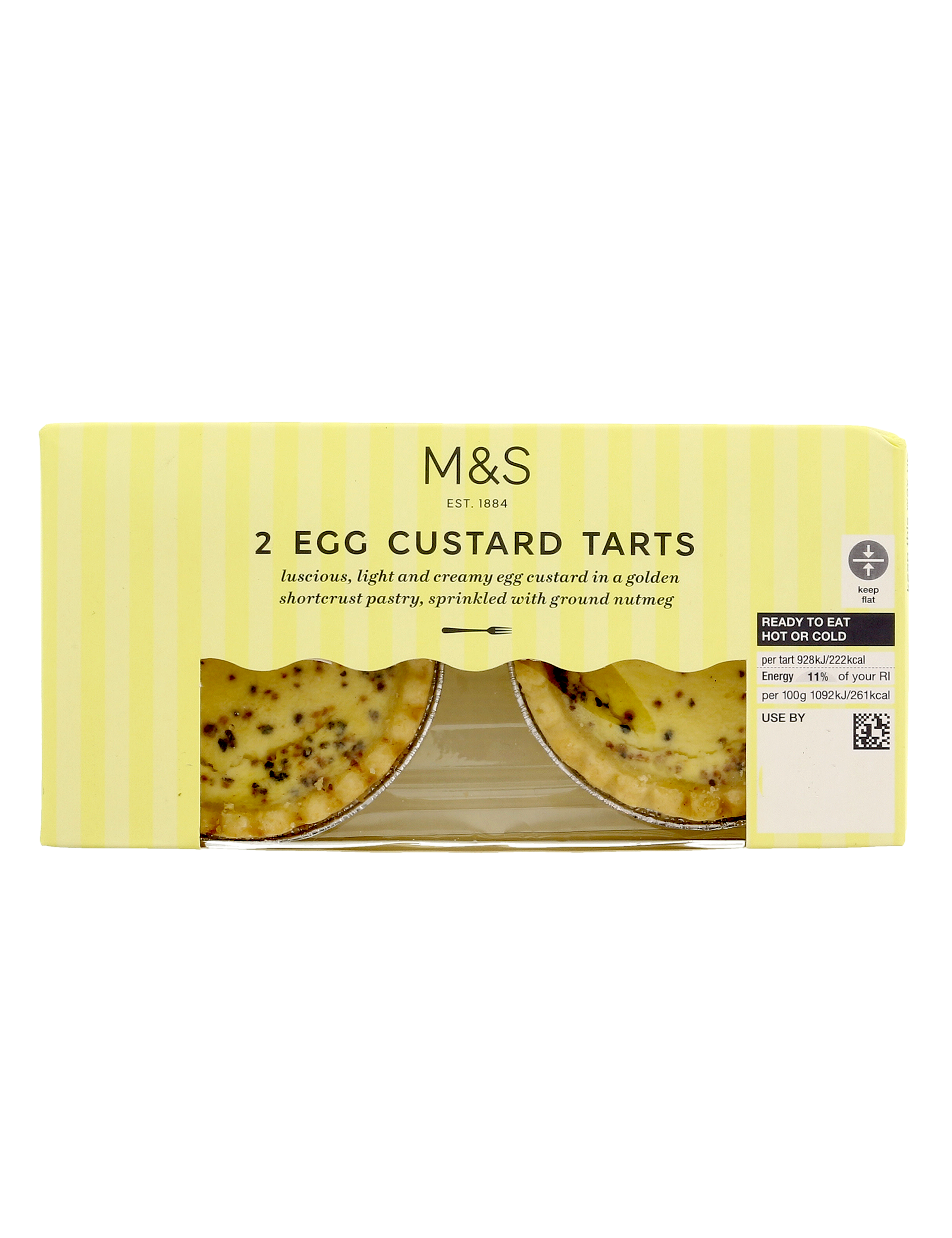 M&S egg custard tarts 