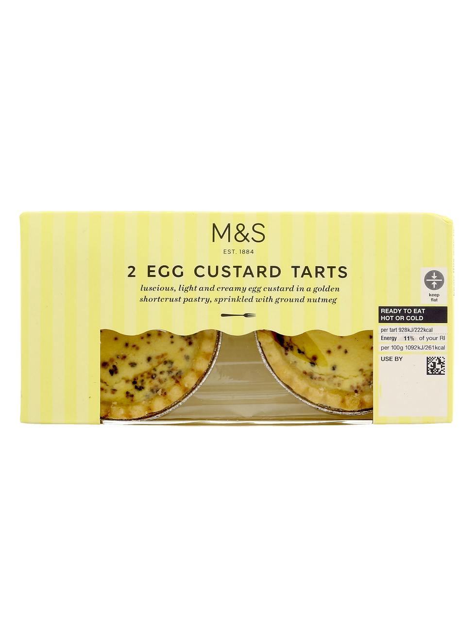M&S egg custard tarts 