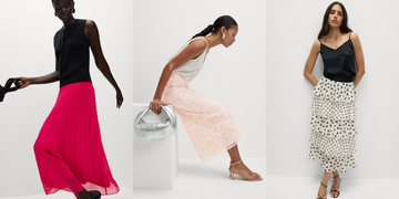 m&s midi skirts
