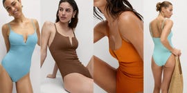 tummy control swimwear