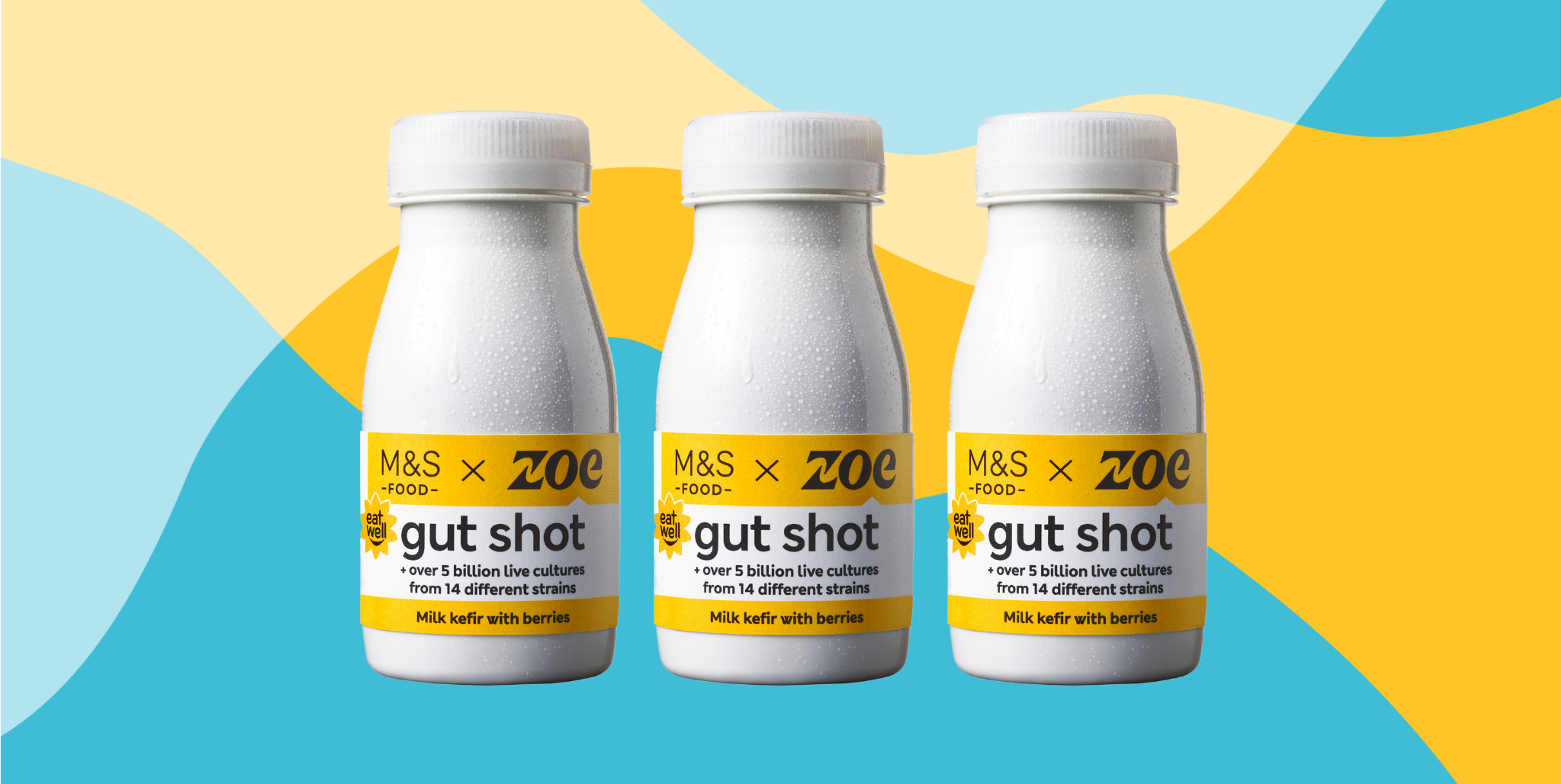 M&S Food teams up with Zoe to launch a brand new gut shot