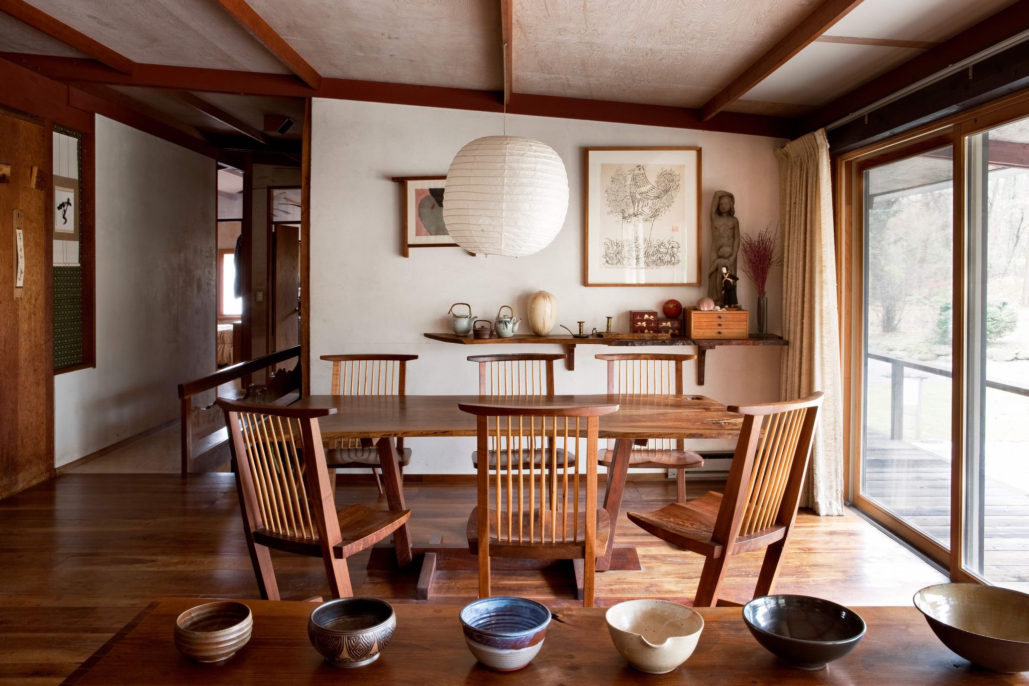 George Nakishima designed Pennsylvania home