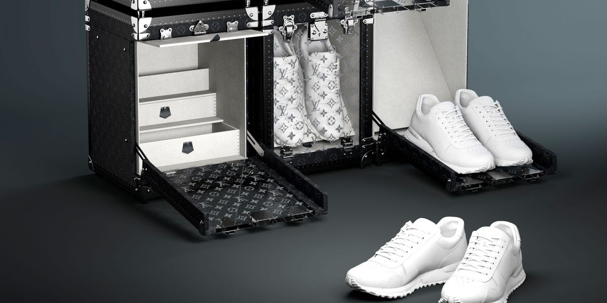 Louis Vuitton Has Developed an Extremely Baller Way to Store Your Sneakers