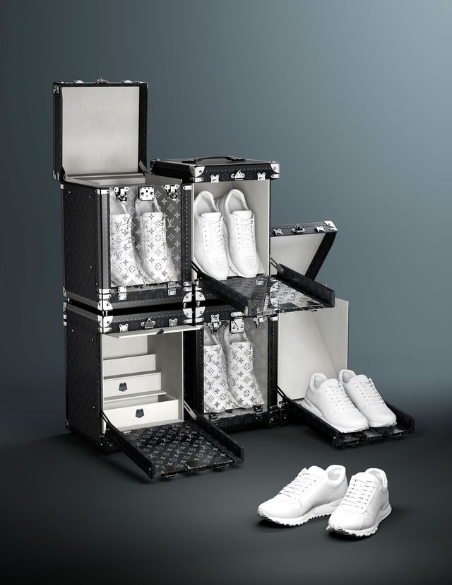 Louis Vuitton Has Developed an Extremely Baller Way to Store Your Sneakers