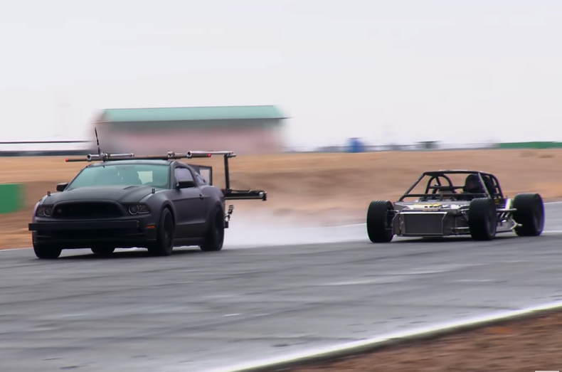 This 625-HP Ford Mustang Is a Camera Car