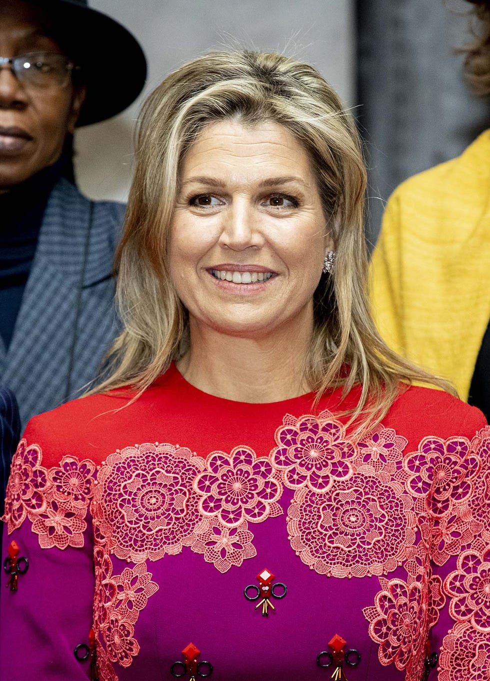 Máxima de Holanda y su combinación de colores
