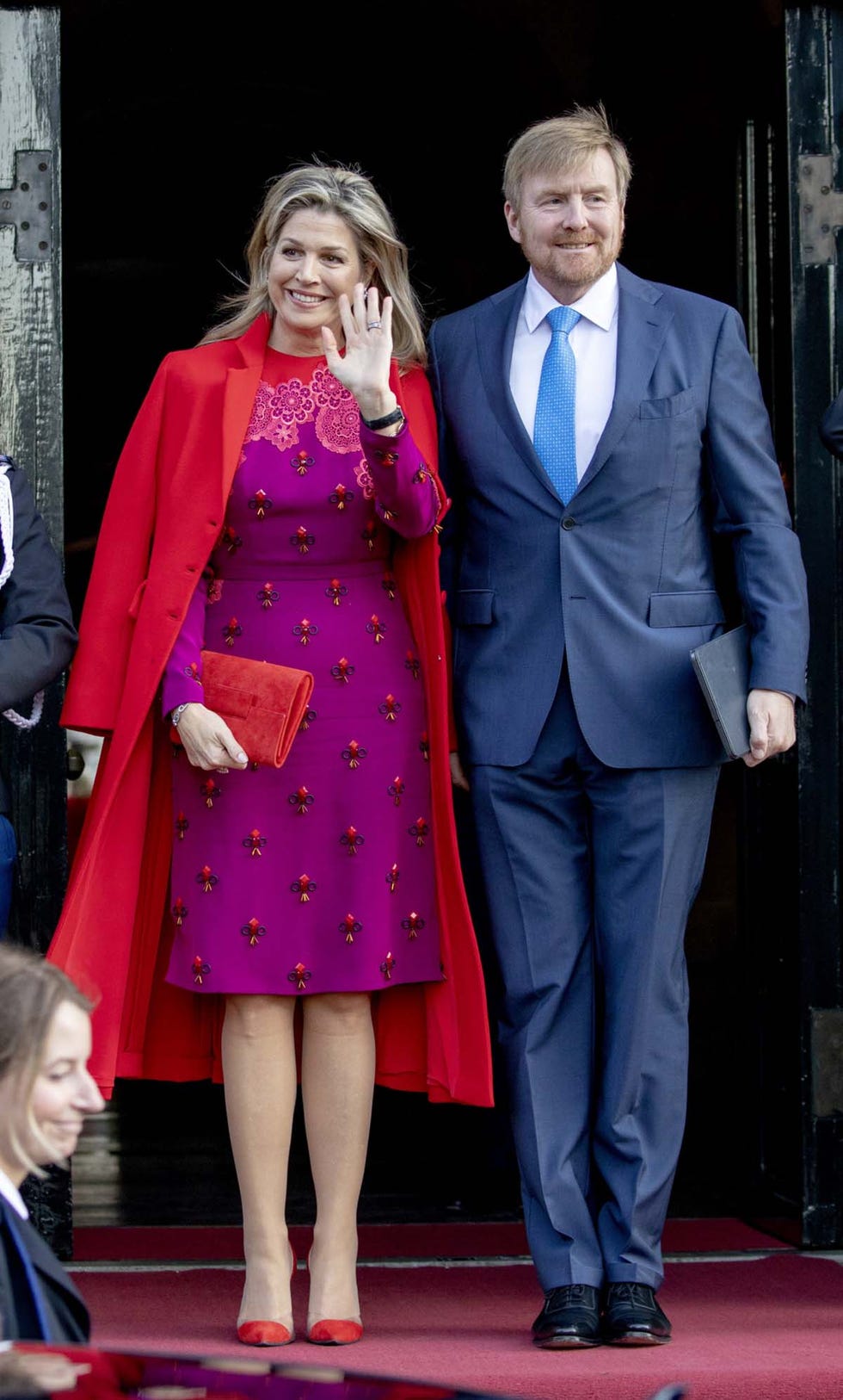 Máxima de Holanda y su combinación de colores