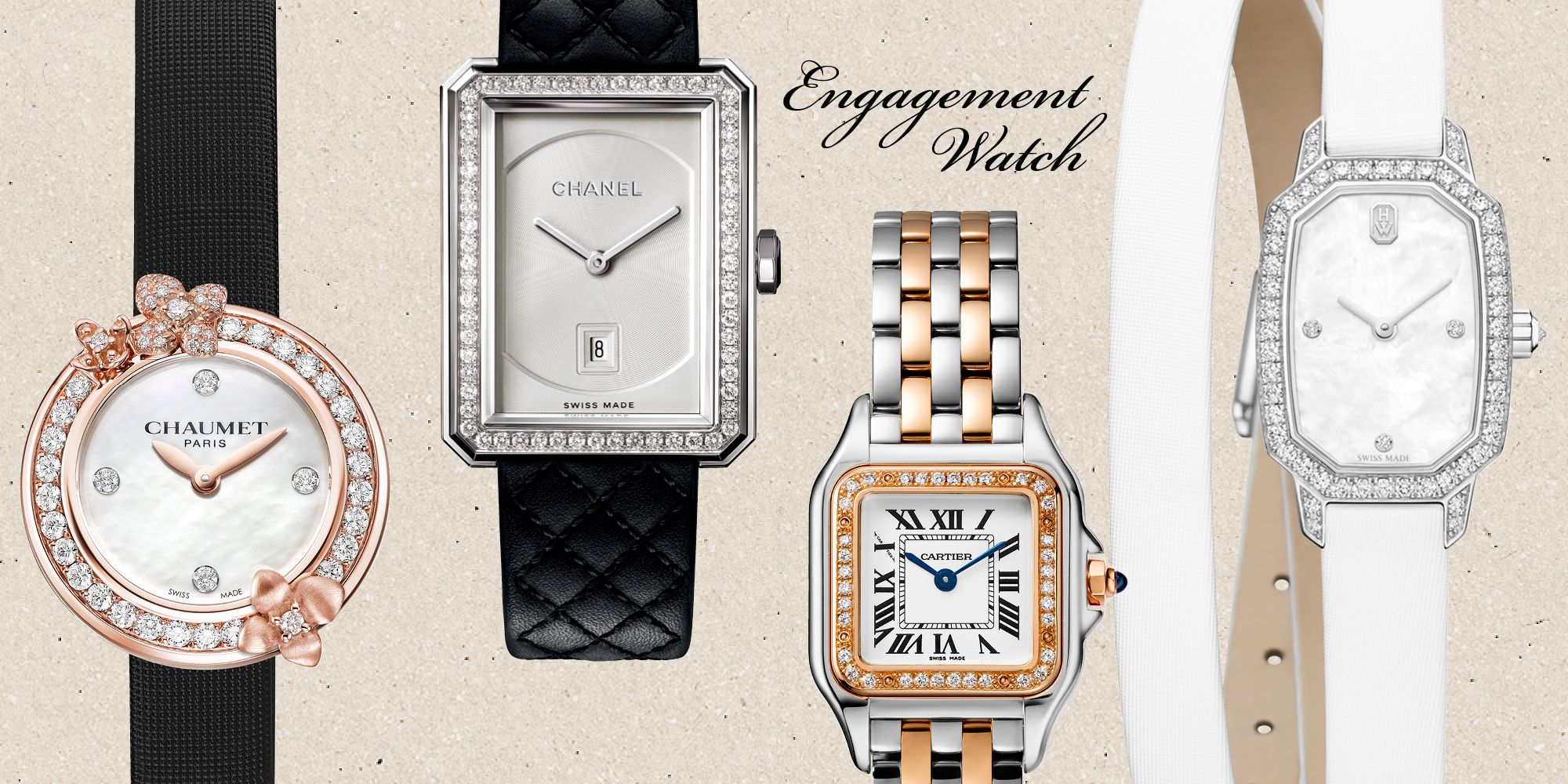 婚約時計にしたい、憧れブランドのダイヤモンド付きウォッチ| ELLE ...