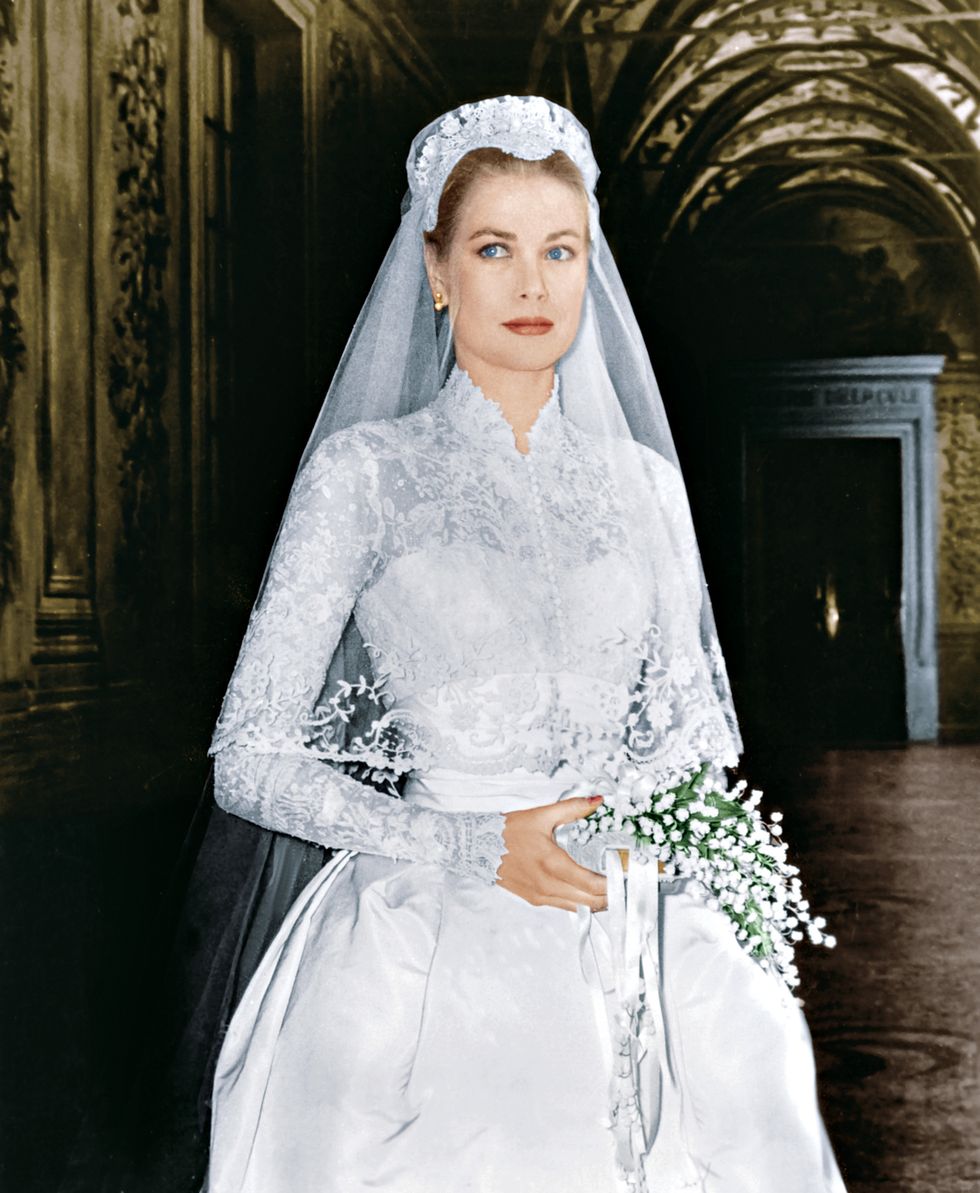 the wedding in monaco, grace kelly, 1956