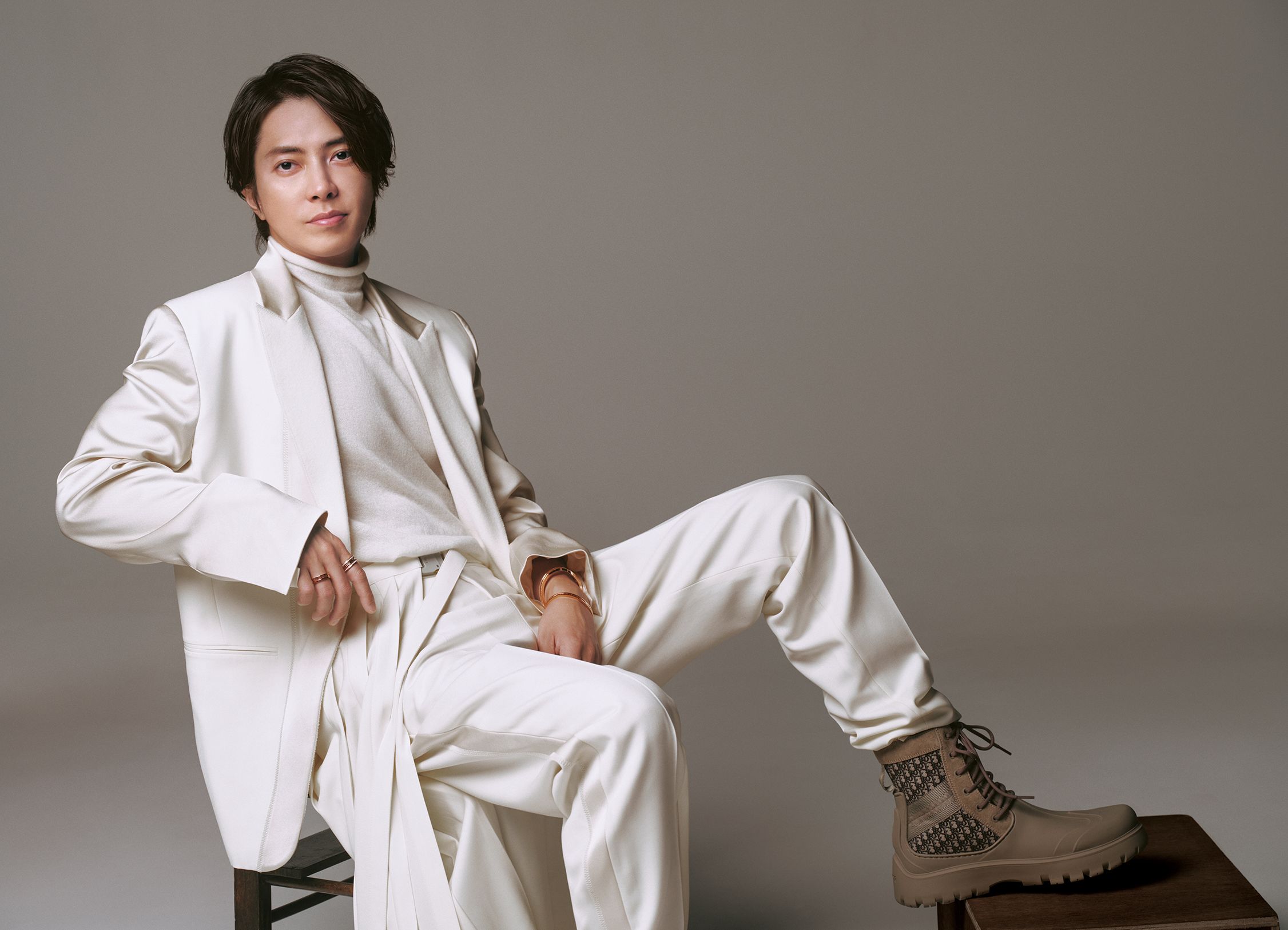 山下智久、モードな花婿にトライ｜ELLE mariage [エル