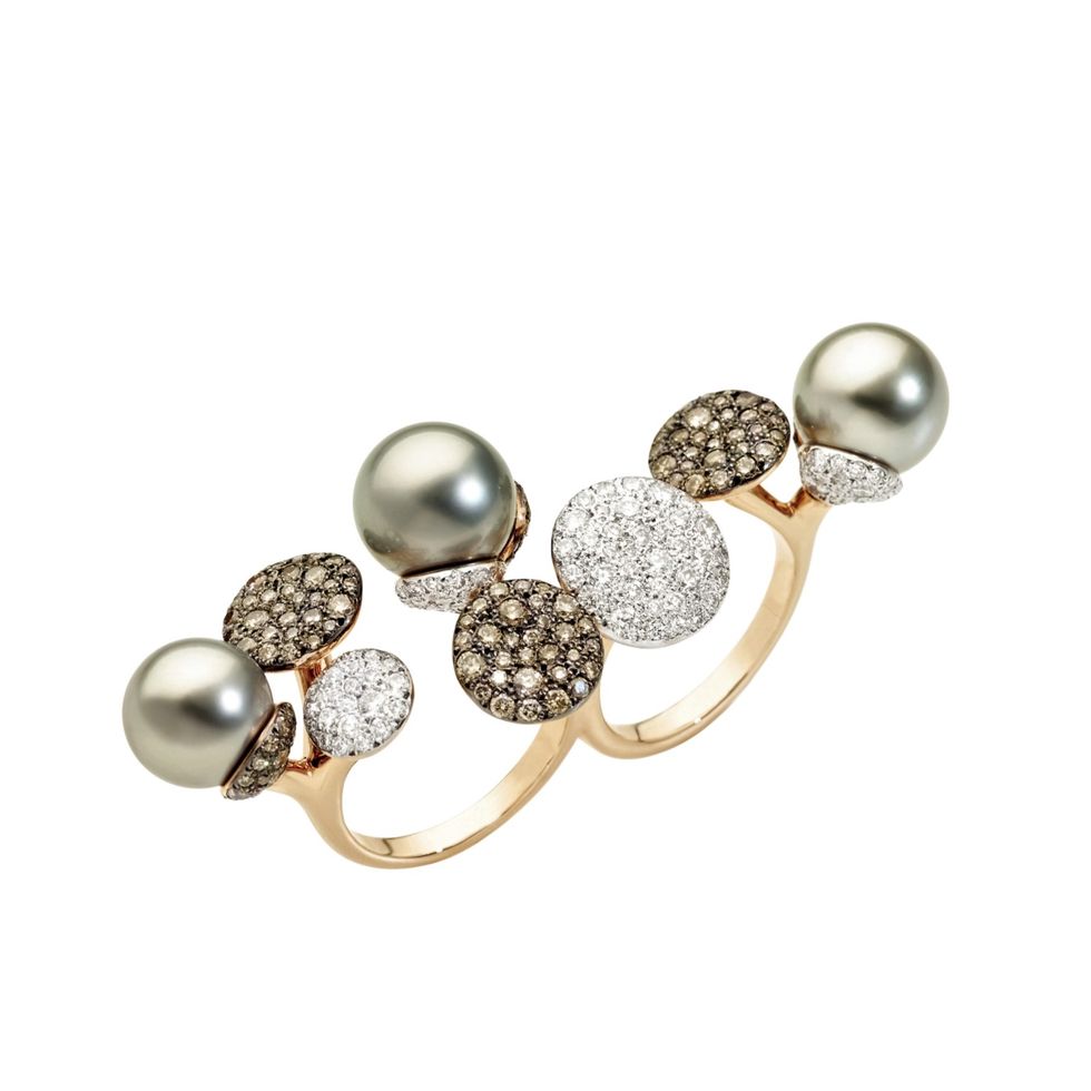 a gold and silver bracelet