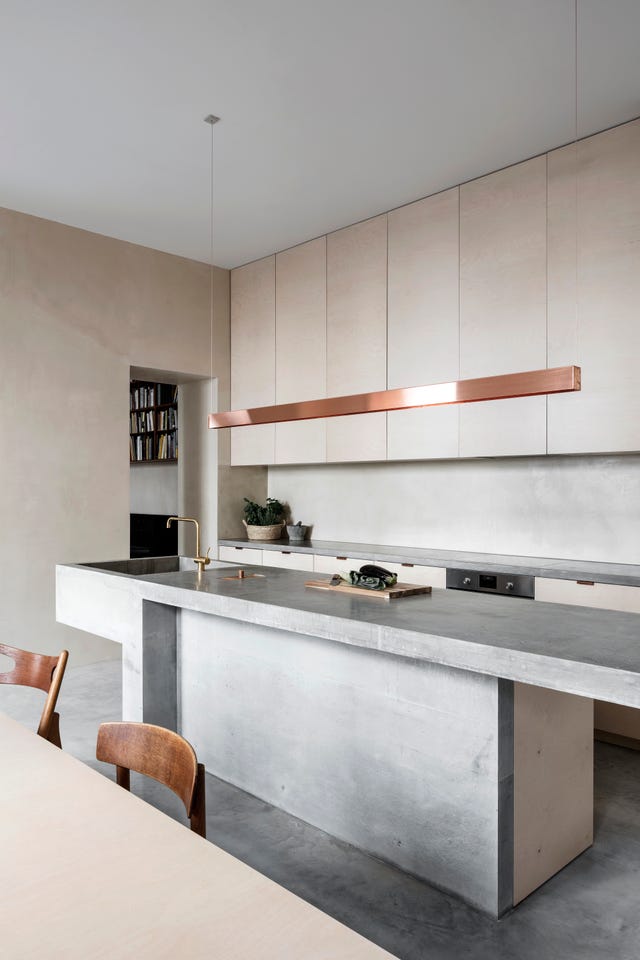 Concrete kitchen