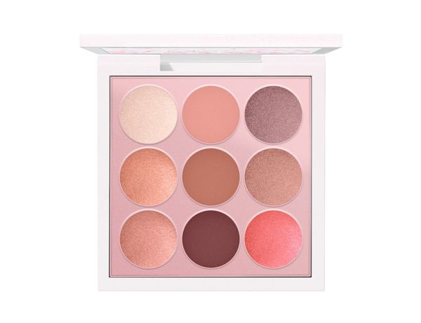Cosmetics, Eye shadow, Pink, Product, Peach, Beauty, Eye, Cheek, Face powder, Powder, 