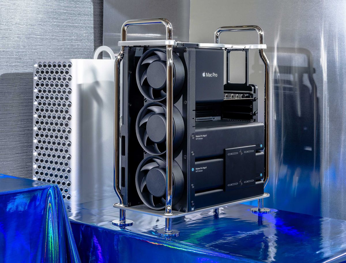 Mac Pro photographed at Apple in CA in October 2019.