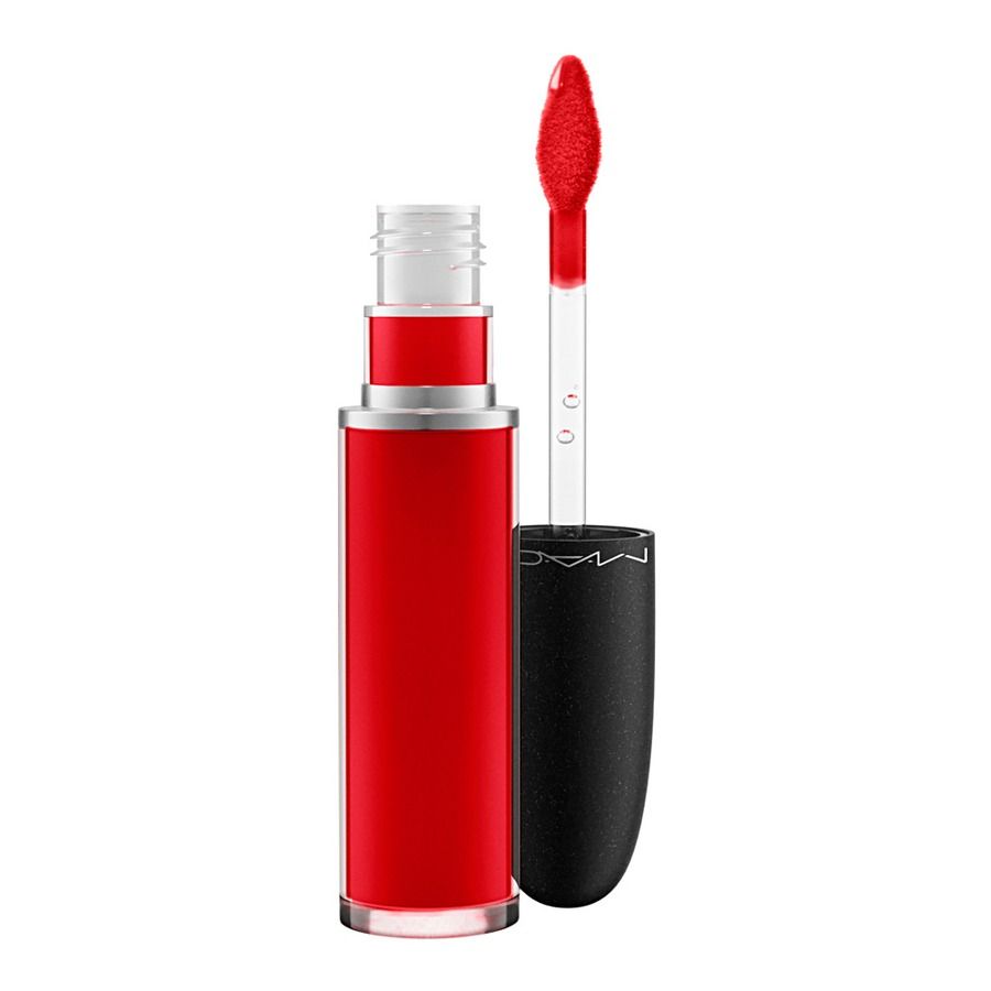 Red, Cosmetics, Beauty, Lipstick, Lip gloss, Liquid, Material property, Coquelicot, Tints and shades, Gloss, 
