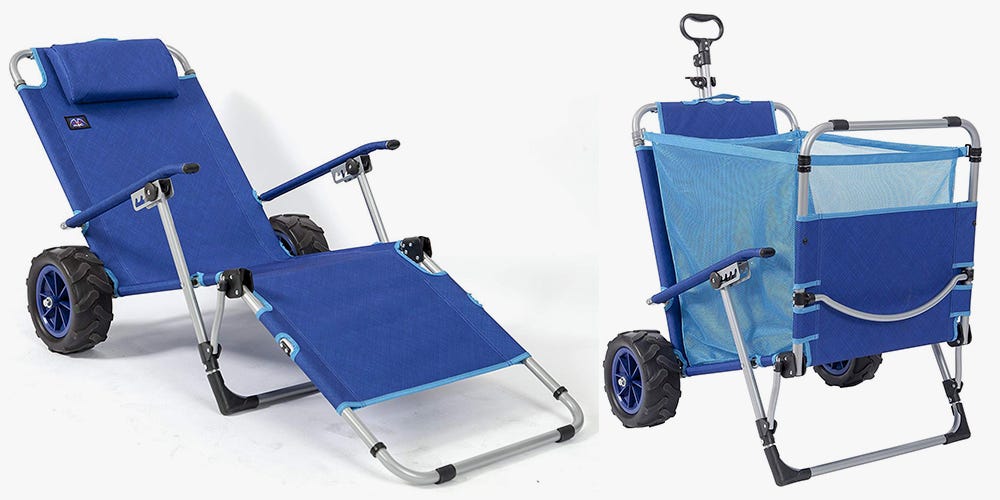 This Beach Chair Is Also a Wagon That Makes Shore Trips So Much Easier