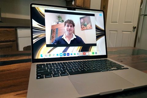 1080p webcam on macbook air with m2 chip