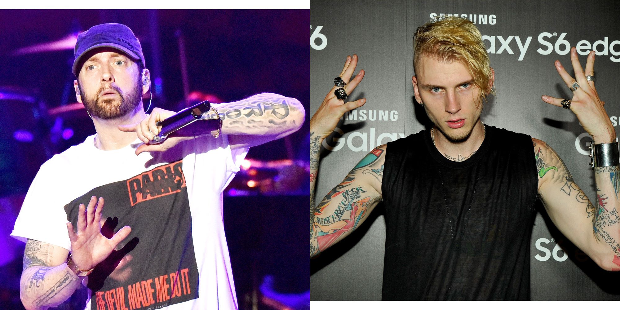 Eminem and Machine Gun Kelly Feud Explained - Why Eminem Dissed MGK on  Kamikaze Album