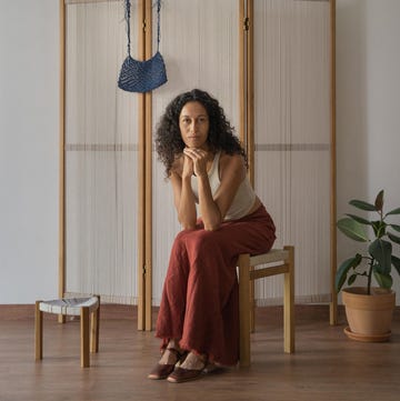 Ikram Maymouni, artesanía de macramé ikram maymouni, artesanía de macramé