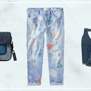 Denim, Jeans, Clothing, Blue, Pocket, Textile, Shorts, Trousers, Brand, 