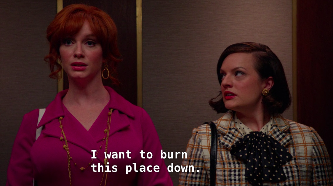 Mad Men Peggy and Joan