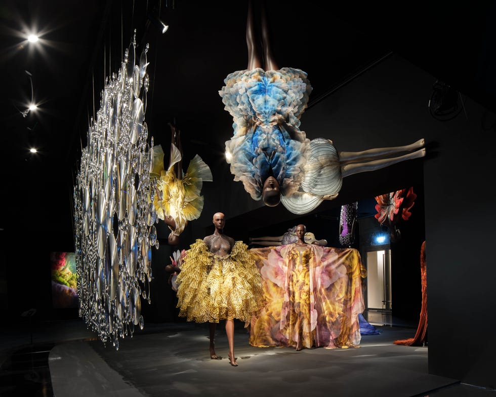 mannequins in a fashion exhibit