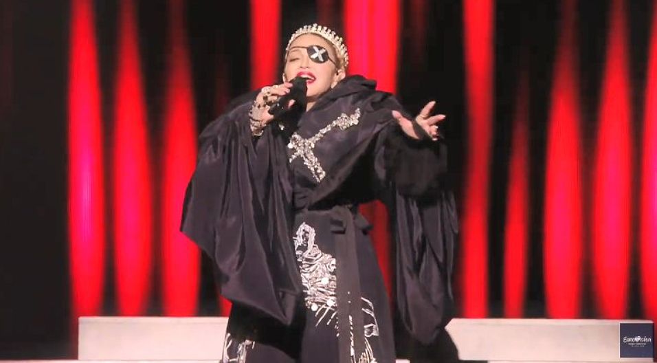 Madonna actuación Eurovision