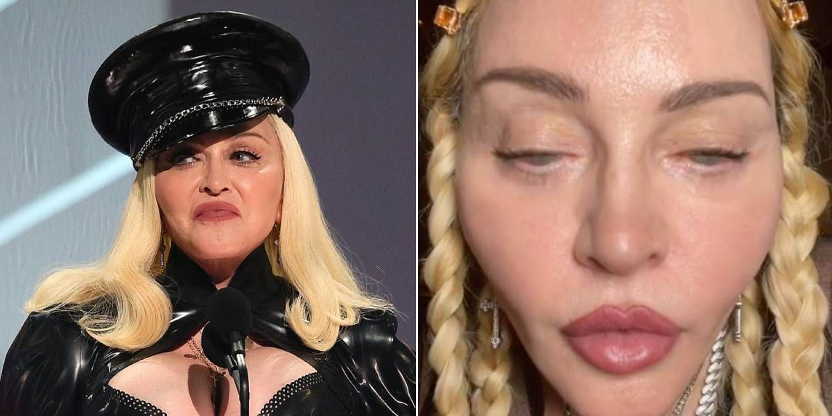 セール中…マドンナ直筆サイン入り超大型写真…Madonna…顔アップ… タレントグッズ